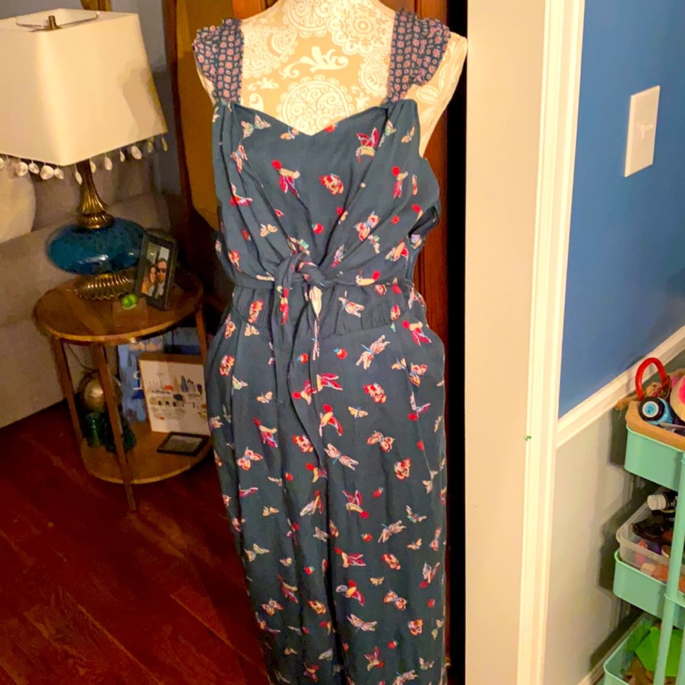 Awesome Matilda Jane ladies hunter green jumpsuit!